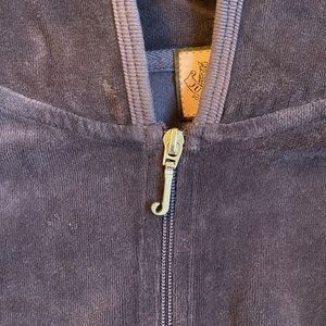 Juicy Couture Velour zip up